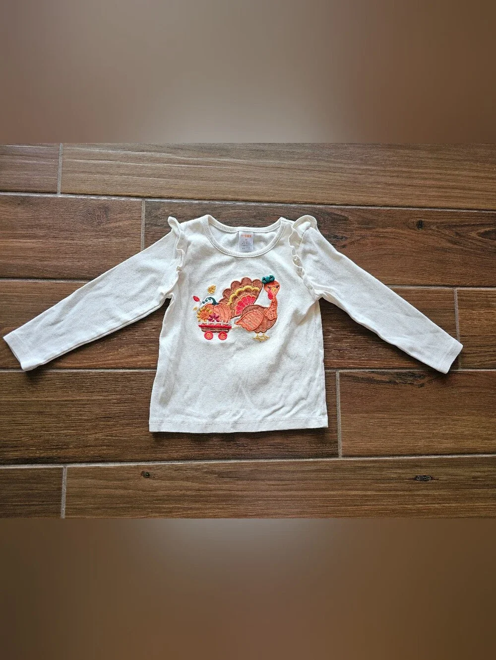 Gymboree Girls Turkey Tee 4T